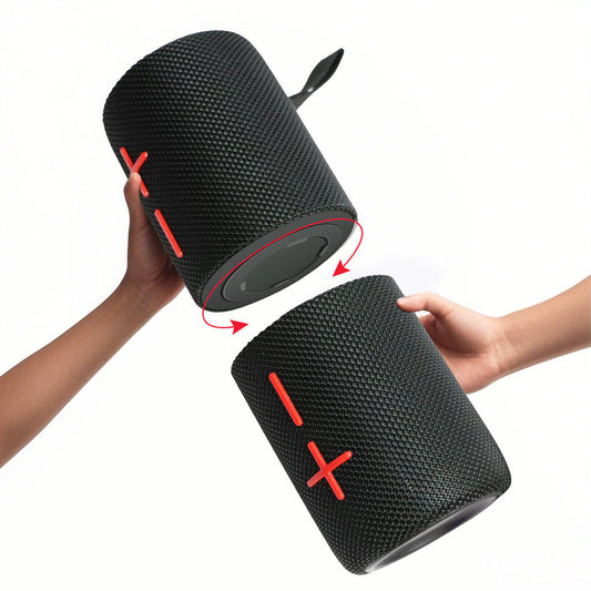2-in-1 Bluetooth Speaker – Dual-Section Stereo Design, 20W Sound, Waterproof Magnetic Wireless Speaker with 24-Hour Playtime – Perfect for Smartphones & Summer Outdoor Fun