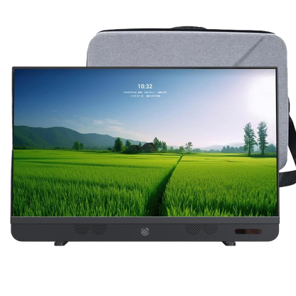 🎉 (CLEARANCE SALE) 🎉 Smart Portable 4K Touchscreen TV + FREE Rolling Stand | Watch, Stream & Sing Anywhere