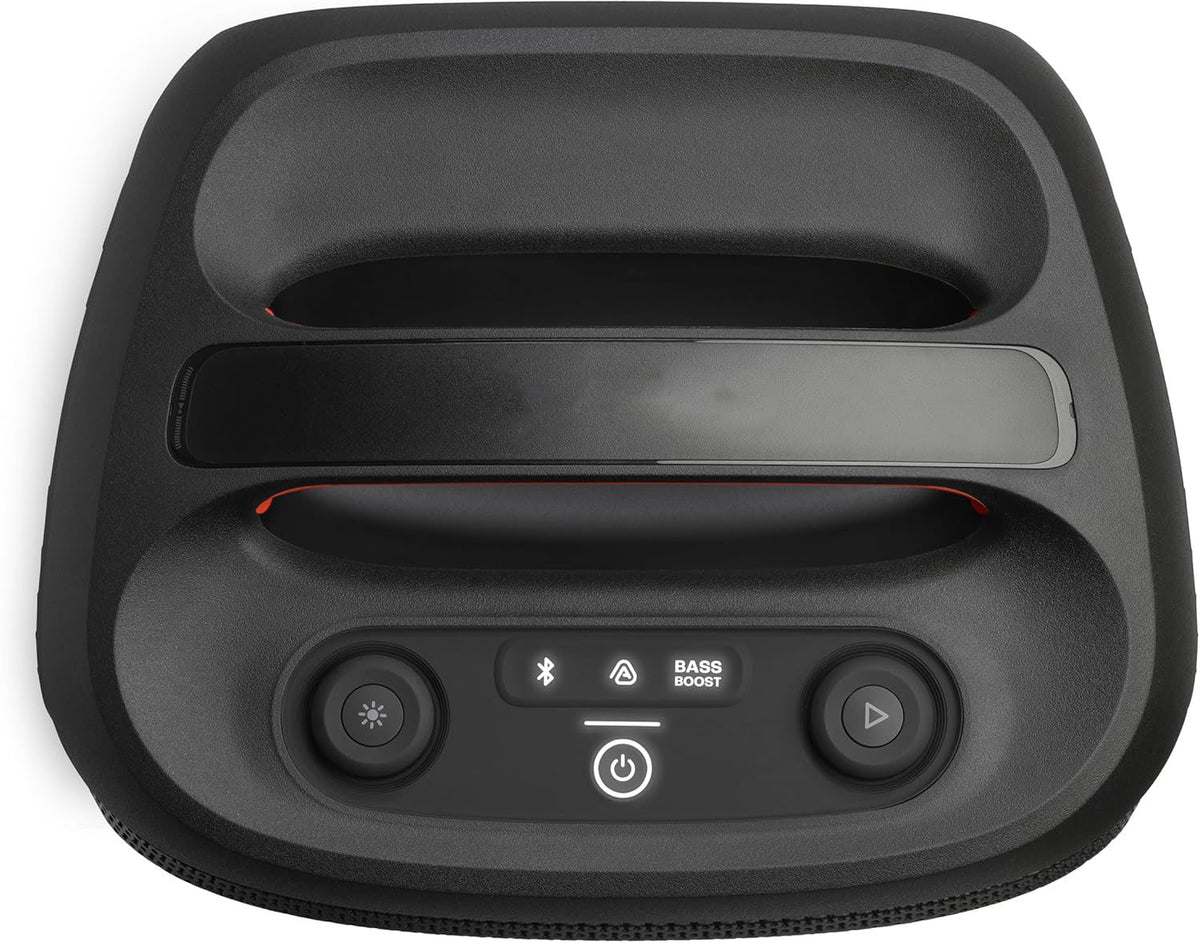 🔥 Today’s Special | AI Sound Boost Portable Bluetooth Speaker – Dynamic Light Show, 15H Battery, Mic & Guitar Inputs