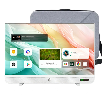 🎉 (CLEARANCE SALE) 🎉 Smart Portable 4K Touchscreen TV + FREE Rolling Stand | Watch, Stream & Sing Anywhere