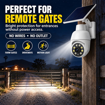 🔥 LAST 6 HOURS! 50% OFF – Solar Fake Security Camera & Street Light