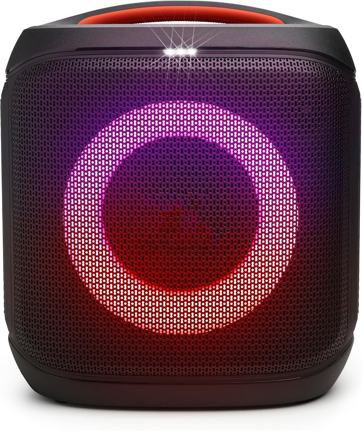 🔥 Today’s Special | AI Sound Boost Portable Bluetooth Speaker – Dynamic Light Show, 15H Battery, Mic & Guitar Inputs