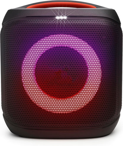 🔥 Today’s Special | AI Sound Boost Portable Bluetooth Speaker – Dynamic Light Show, 15H Battery, Mic & Guitar Inputs
