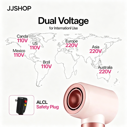 6-in-1 Air Styler Wrap – Ionic Dryer, Auto Curler & Blowout Brush Set