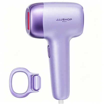 JJJSHOP Bare It IPL Hair Removal with Ice Cooling, 3 Modes & 24J Dual-Pulse for Salon-Level Results on Face, Body & Bikini, Painless & Precise