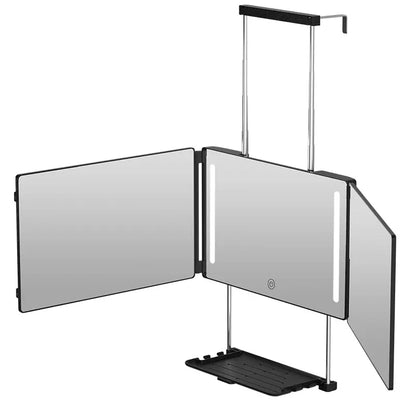 FREE Portable LED Trifold Mirror for Hair Cutting & Grooming