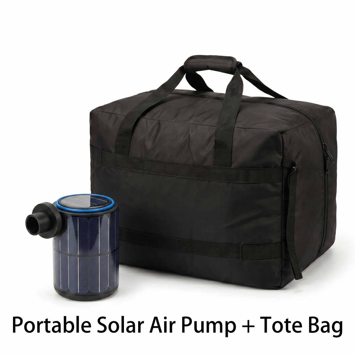 Exclusive Bonus:Portable Solar Air Pump with Tote Bag