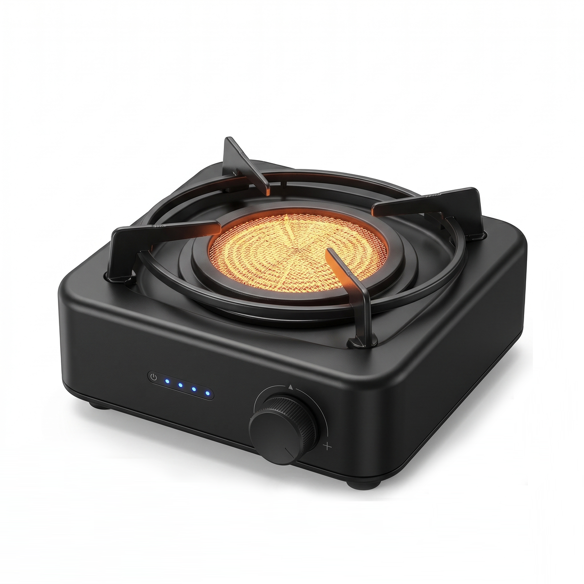Portable Solar Cooking Stove | Built-in Rechargeable Battery, USB Charging & Energy Efficient Cordless Cooker