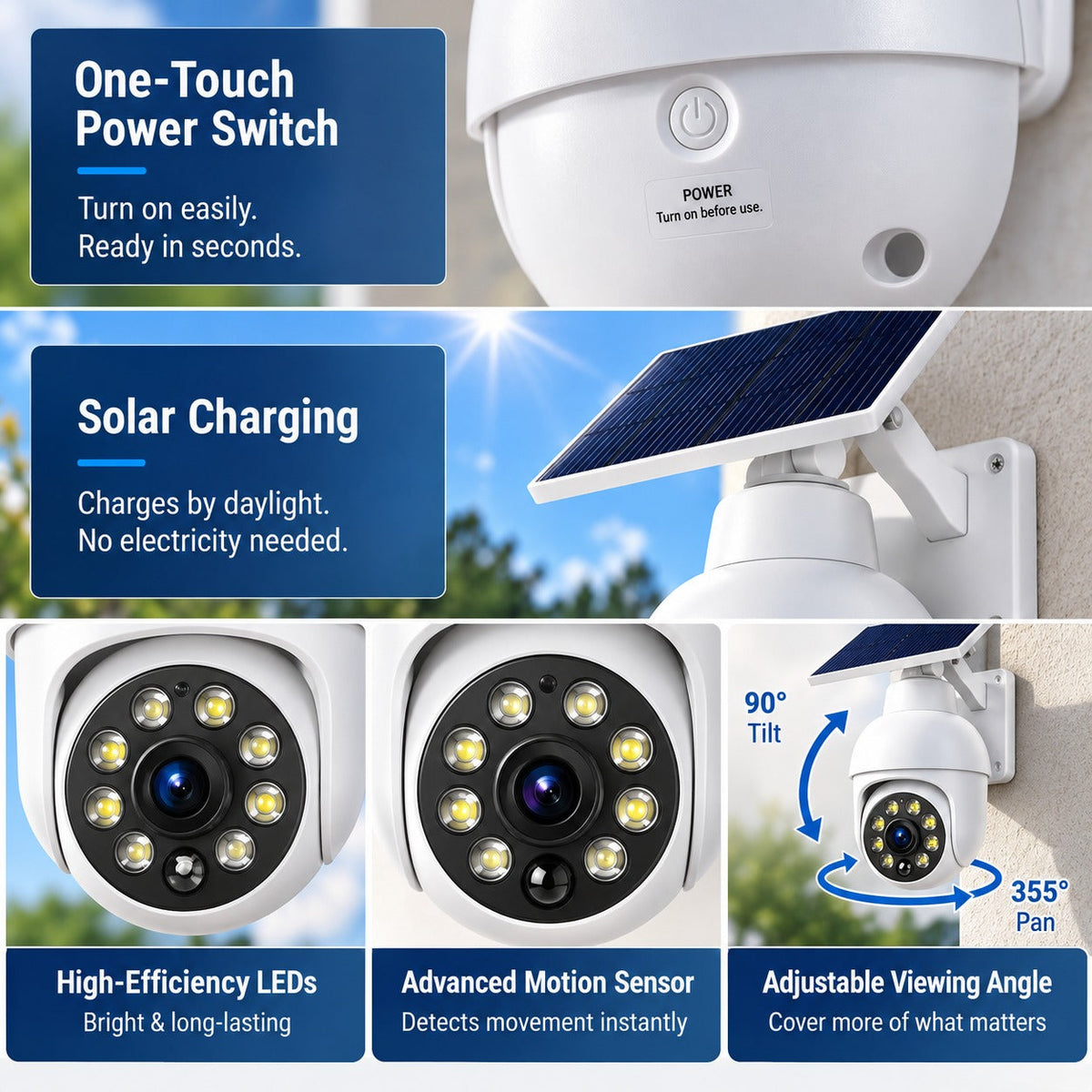 🔥 LAST 6 HOURS! 50% OFF – Solar Fake Security Camera & Street Light