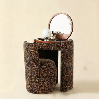 🎉 Exclusive Deal · Limited Stock🎉 Modern Makeup Vanity Set with LED Mirror, Stool & Large Storage